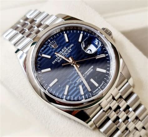 datejust blue motif